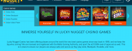 lucky nugget casino games